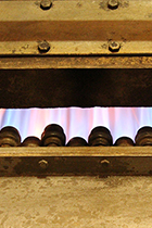 Image of the flames that cook the beans
